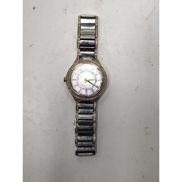 Michael Kors Women's MK3311 'Kerry' Crystal Stainless steel Watch Pre Owned - Picture 1 of 7